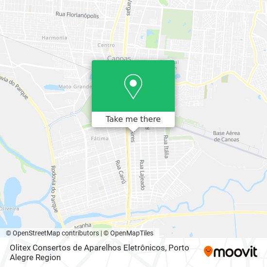 Olitex Consertos de Aparelhos Eletrônicos map
