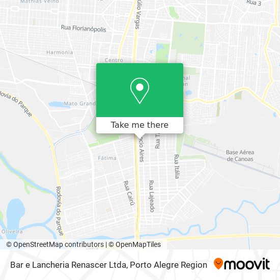 Bar e Lancheria Renascer Ltda map