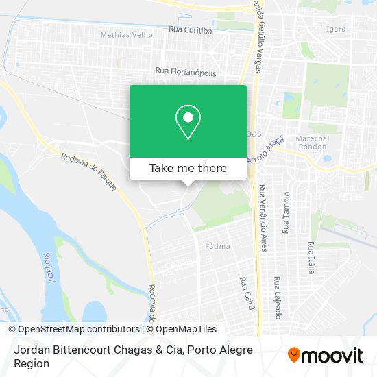 Jordan Bittencourt Chagas & Cia map