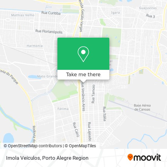Imola Veículos map