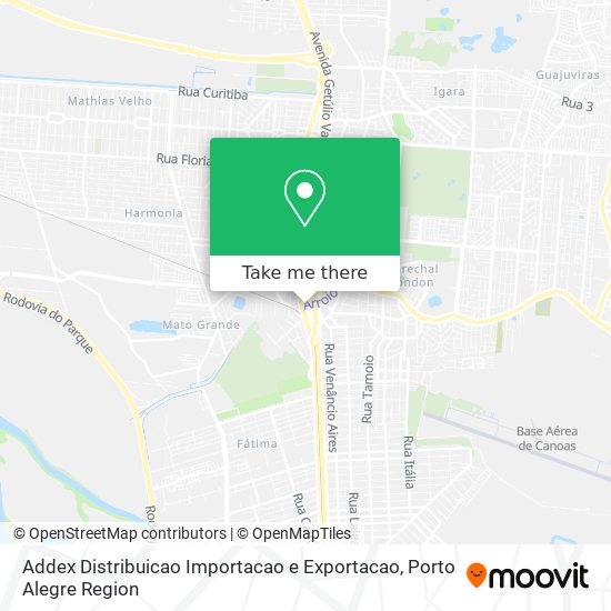 Addex Distribuicao Importacao e Exportacao map