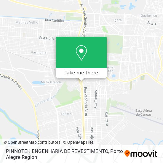 PINNOTEK ENGENHARIA DE REVESTIMENTO map