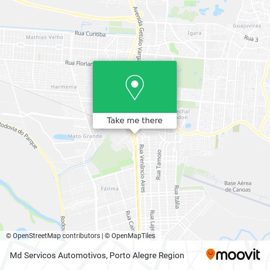 Mapa Md Servicos Automotivos