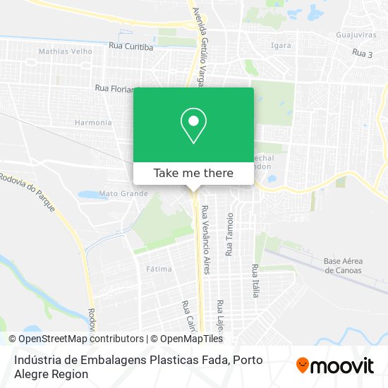 Mapa Indústria de Embalagens Plasticas Fada