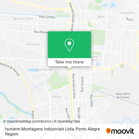 Isoterm Montagens Industriais Ltda map