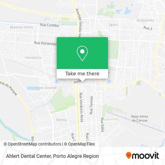 Ahlert Dental Center map