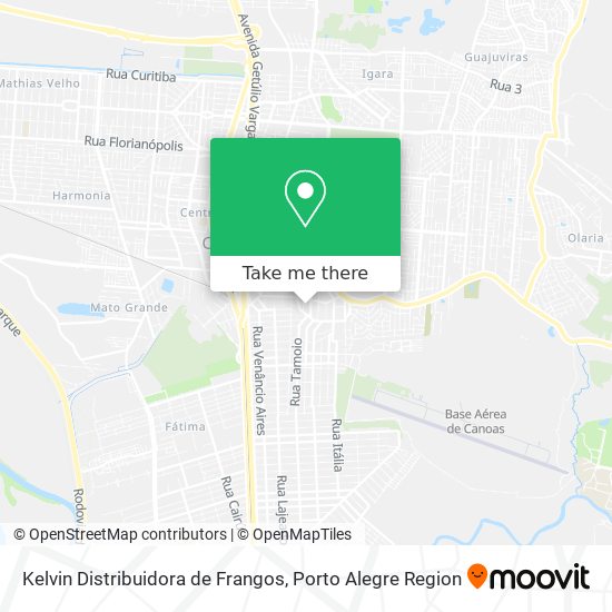 Kelvin Distribuidora de Frangos map