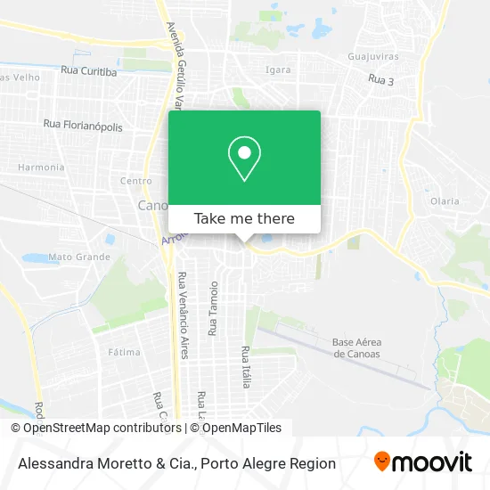 Alessandra Moretto & Cia. map