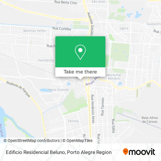 Edificio Residencial Beluno map