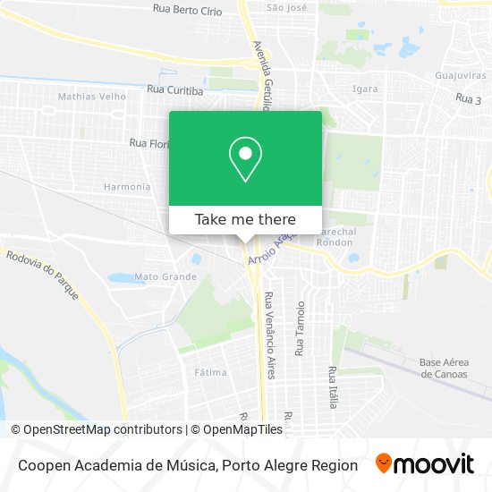 Coopen Academia de Música map
