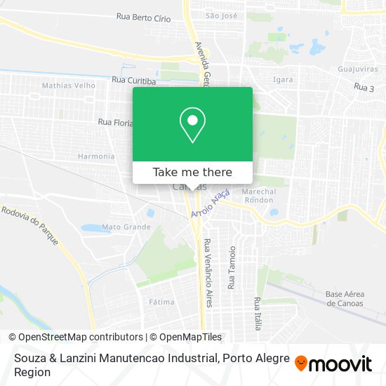 Mapa Souza & Lanzini Manutencao Industrial