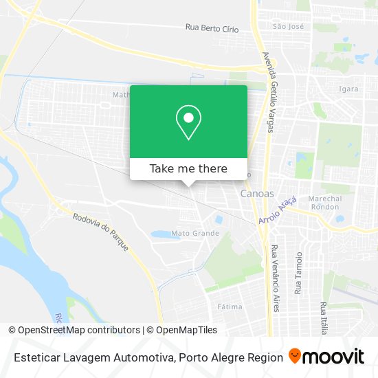 Esteticar Lavagem Automotiva map