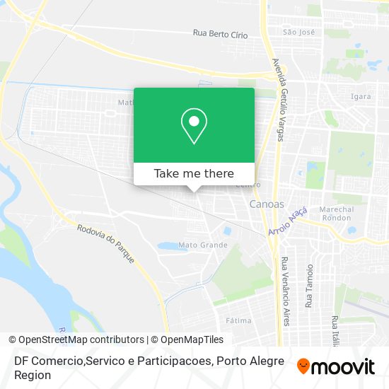 DF Comercio,Servico e Participacoes map