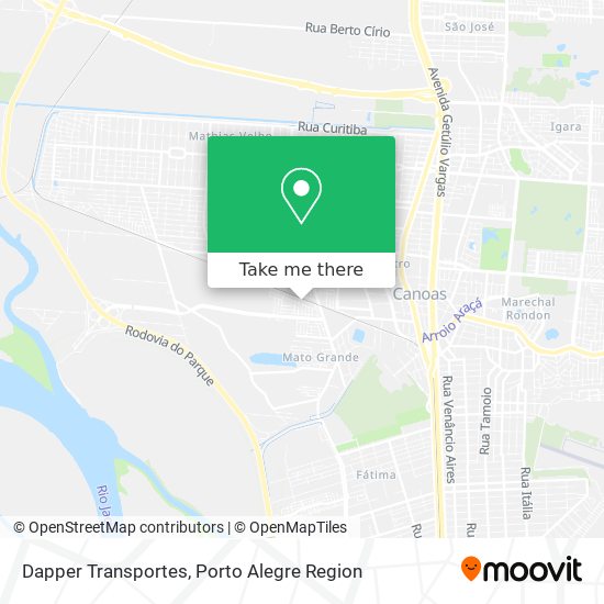 Mapa Dapper Transportes