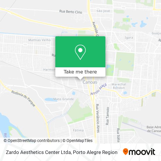 Zardo Aesthetics Center Ltda map