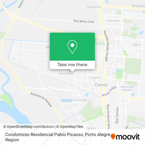 Condominio Residencial Pablo Picasso map