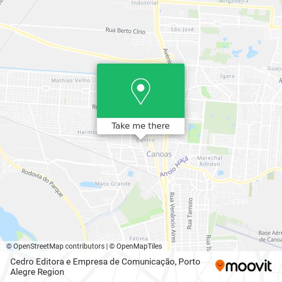 Cedro Editora e Empresa de Comunicação map