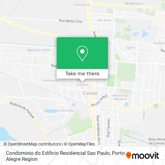 Condominio do Edificio Residencial Sao Paulo map