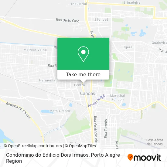Condominio do Edificio Dois Irmaos map