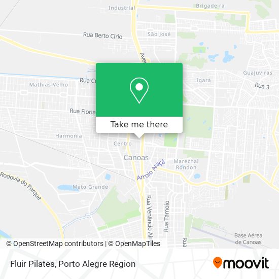 Fluir Pilates map