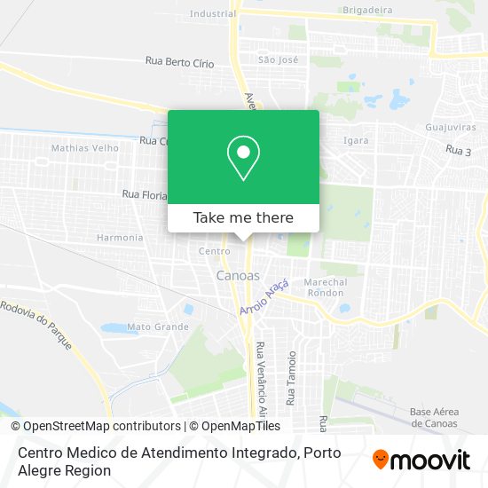 Centro Medico de Atendimento Integrado map