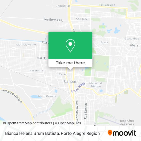 Bianca Helena Brum Batista map