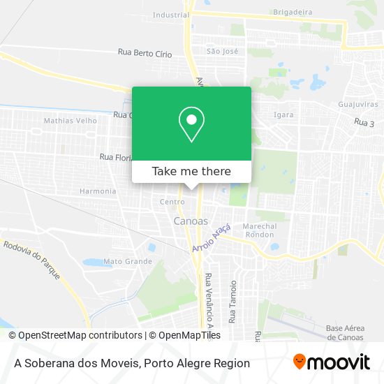 A Soberana dos Moveis map