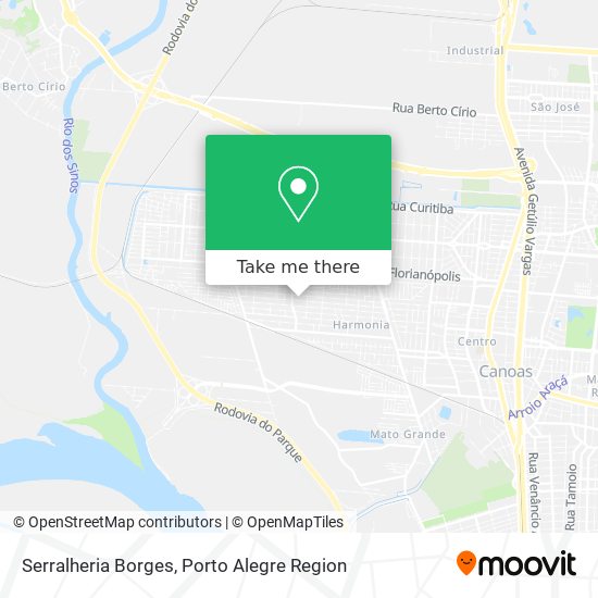 Serralheria Borges map