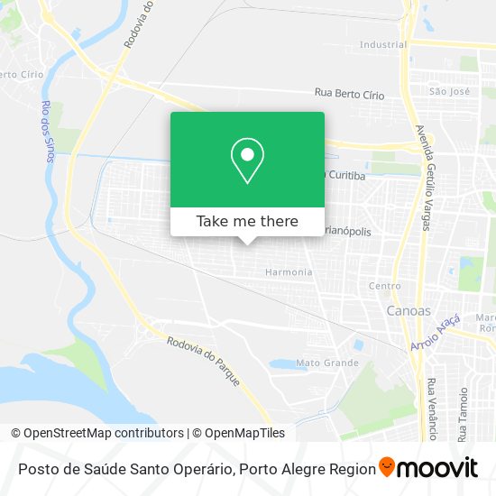 Posto de Saúde Santo Operário map