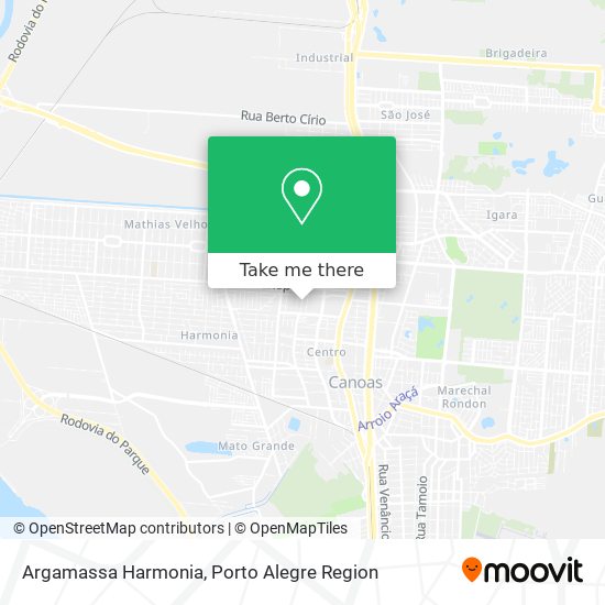 Argamassa Harmonia map