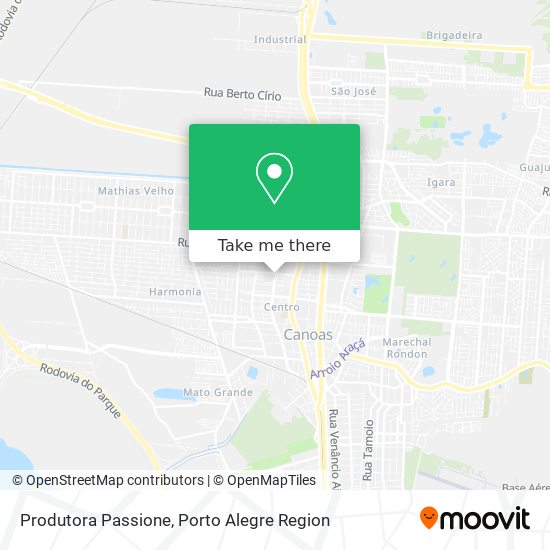 Produtora Passione map
