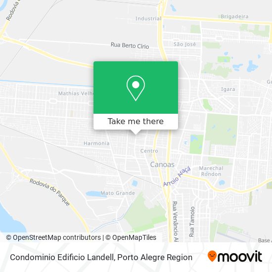 Condominio Edificio Landell map