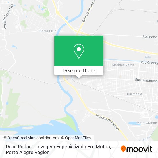 Duas Rodas - Lavagem Especializada Em Motos map