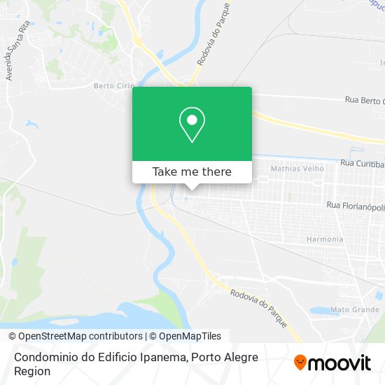 Condominio do Edificio Ipanema map
