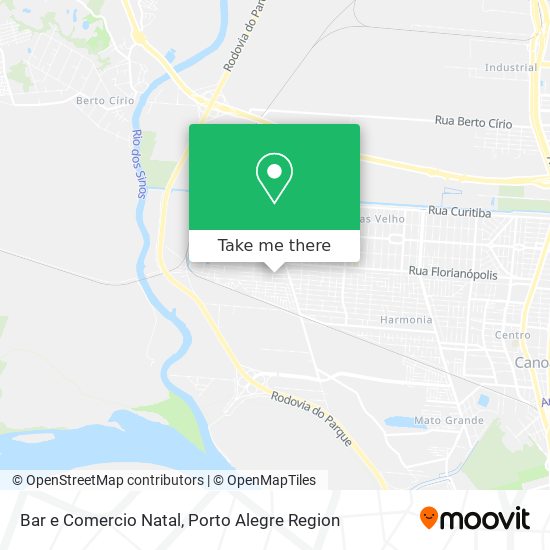 Bar e Comercio Natal map