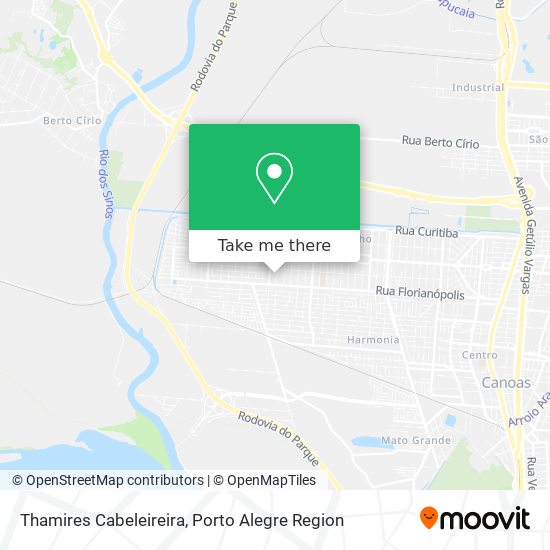 Thamires Cabeleireira map