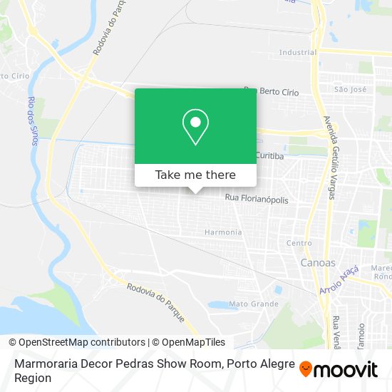 Marmoraria Decor Pedras Show Room map