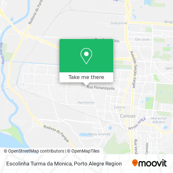 Escolinha Turma da Monica map