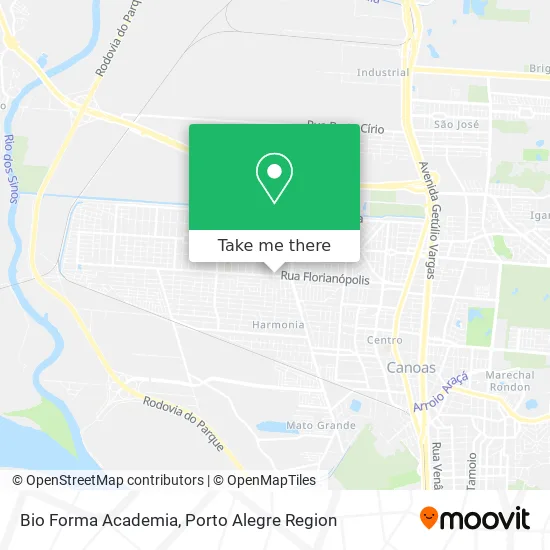 Bio Forma Academia map
