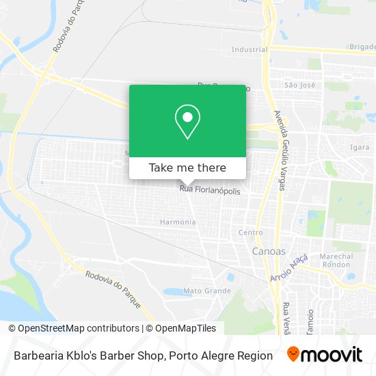 Barbearia Kblo's Barber Shop map
