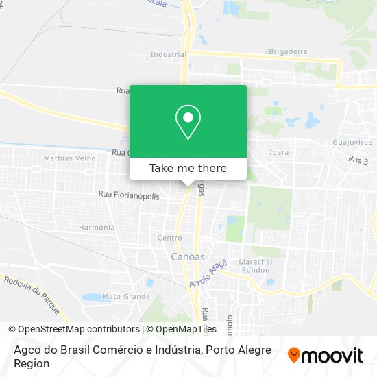 Agco do Brasil Comércio e Indústria map