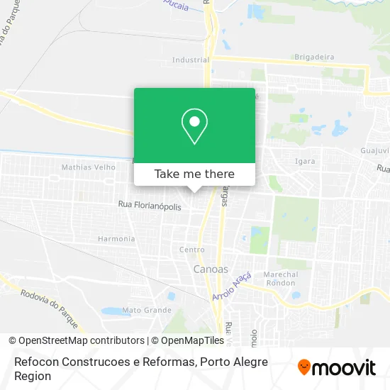 Refocon Construcoes e Reformas map