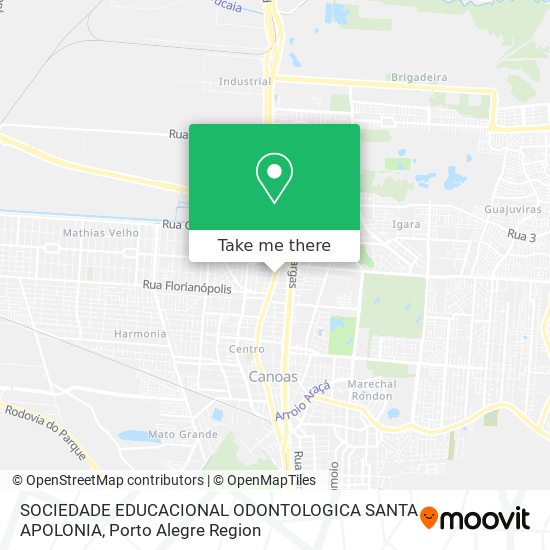 SOCIEDADE EDUCACIONAL ODONTOLOGICA SANTA APOLONIA map