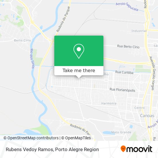 Rubens Vedoy Ramos map
