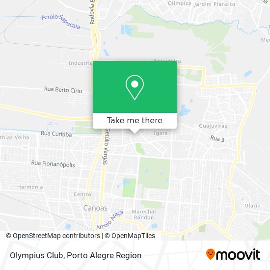 Olympius Club map