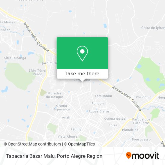 Tabacaria Bazar Malu map
