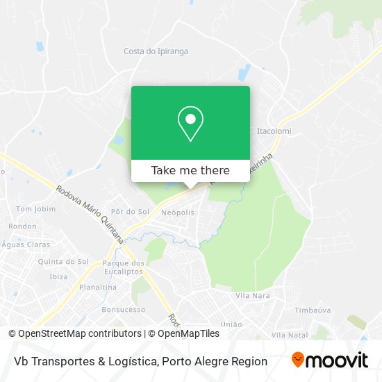 Vb Transportes & Logística map