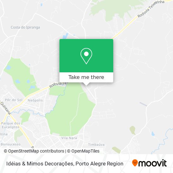 Idéias & Mimos Decorações map