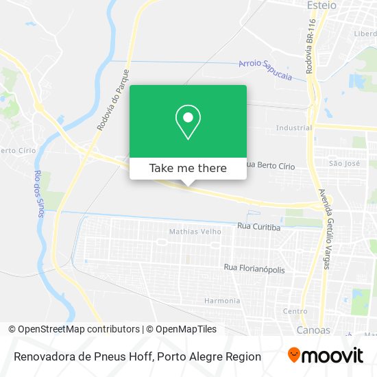 Renovadora de Pneus Hoff map