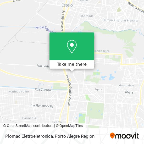 Plomac Eletroeletronica map